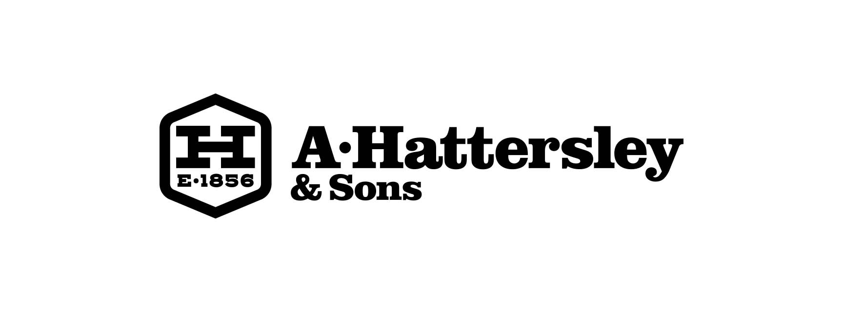 Final draft of A. Hattersly & Sons logo
