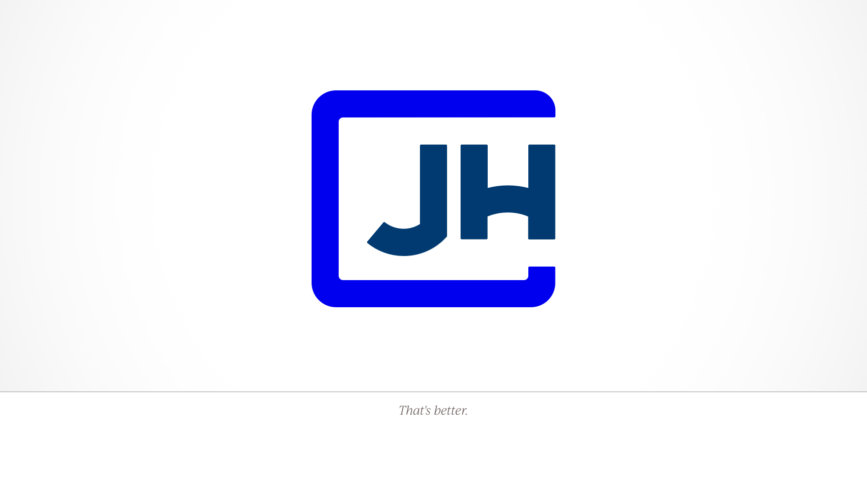 New JH logo