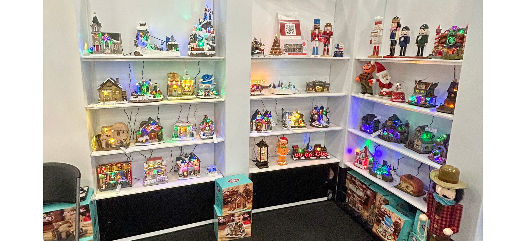 Custom Christmas village