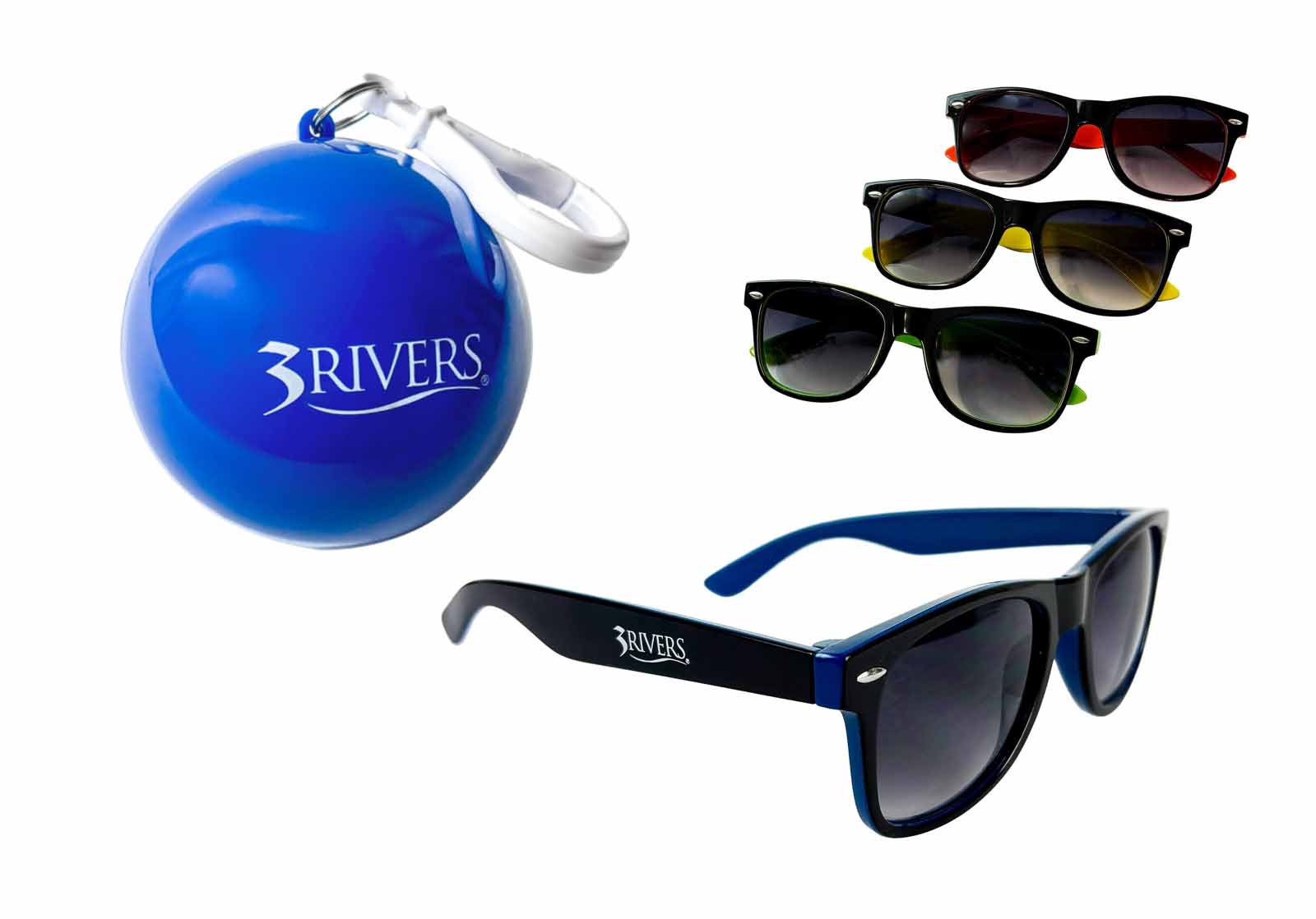 Poncho Ball & Sunglasses Poncho Ball & Sunglasses