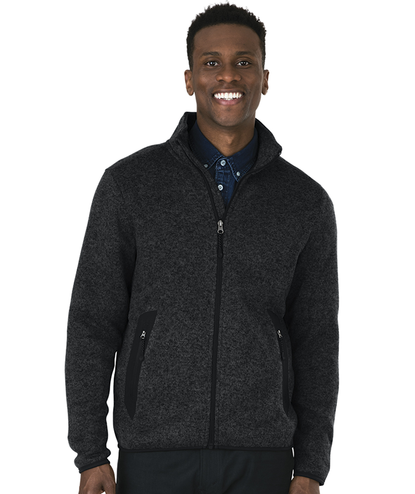 Men's Heathered Fleece Jacket