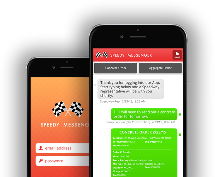 Speedway CP - Custom Web-Based Communication App Speedway CP - Custom Web-Based Communication App