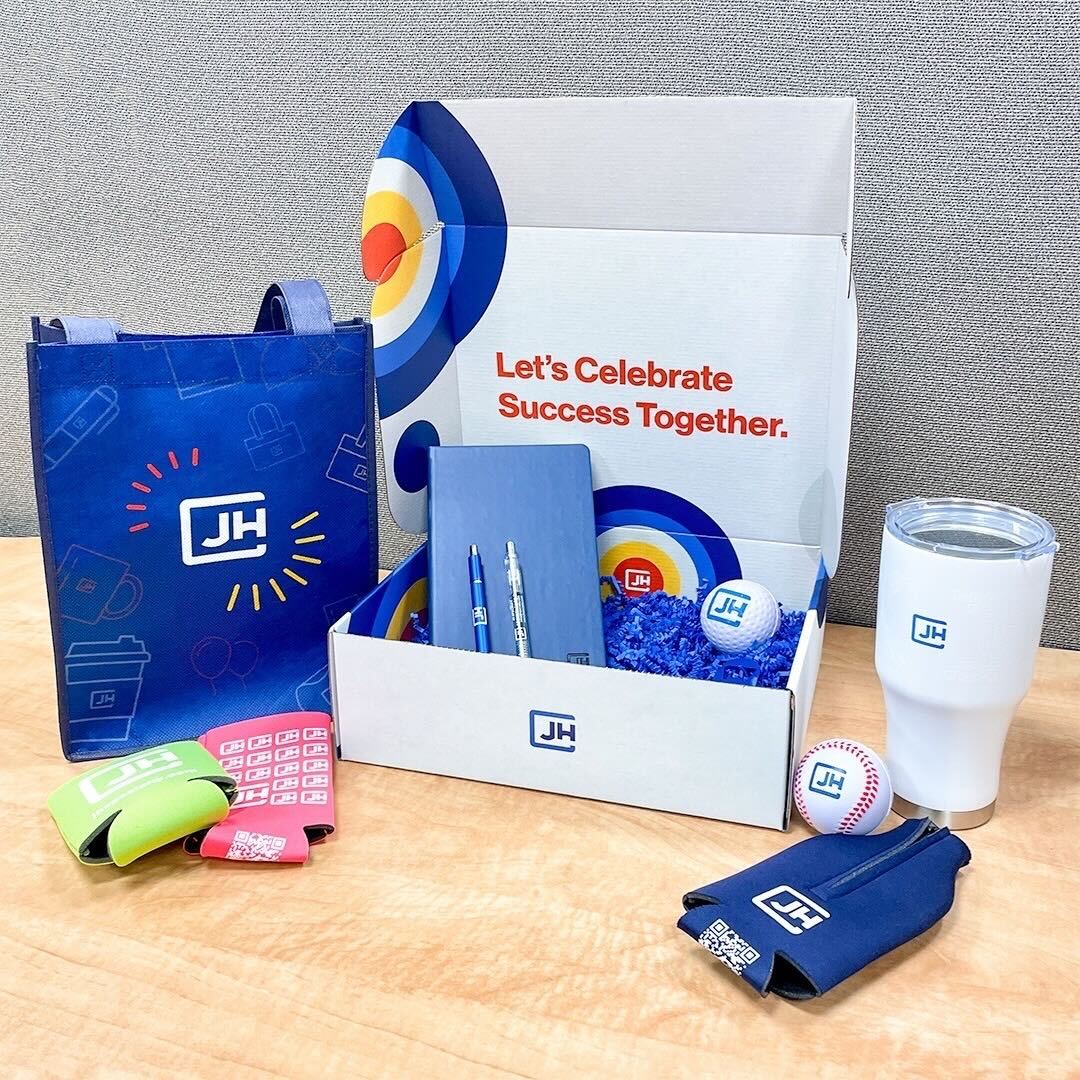 Example of JH welcome box for new employees