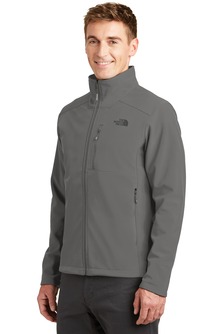Men's Apex Barrier Soft Shell Grey Jacket