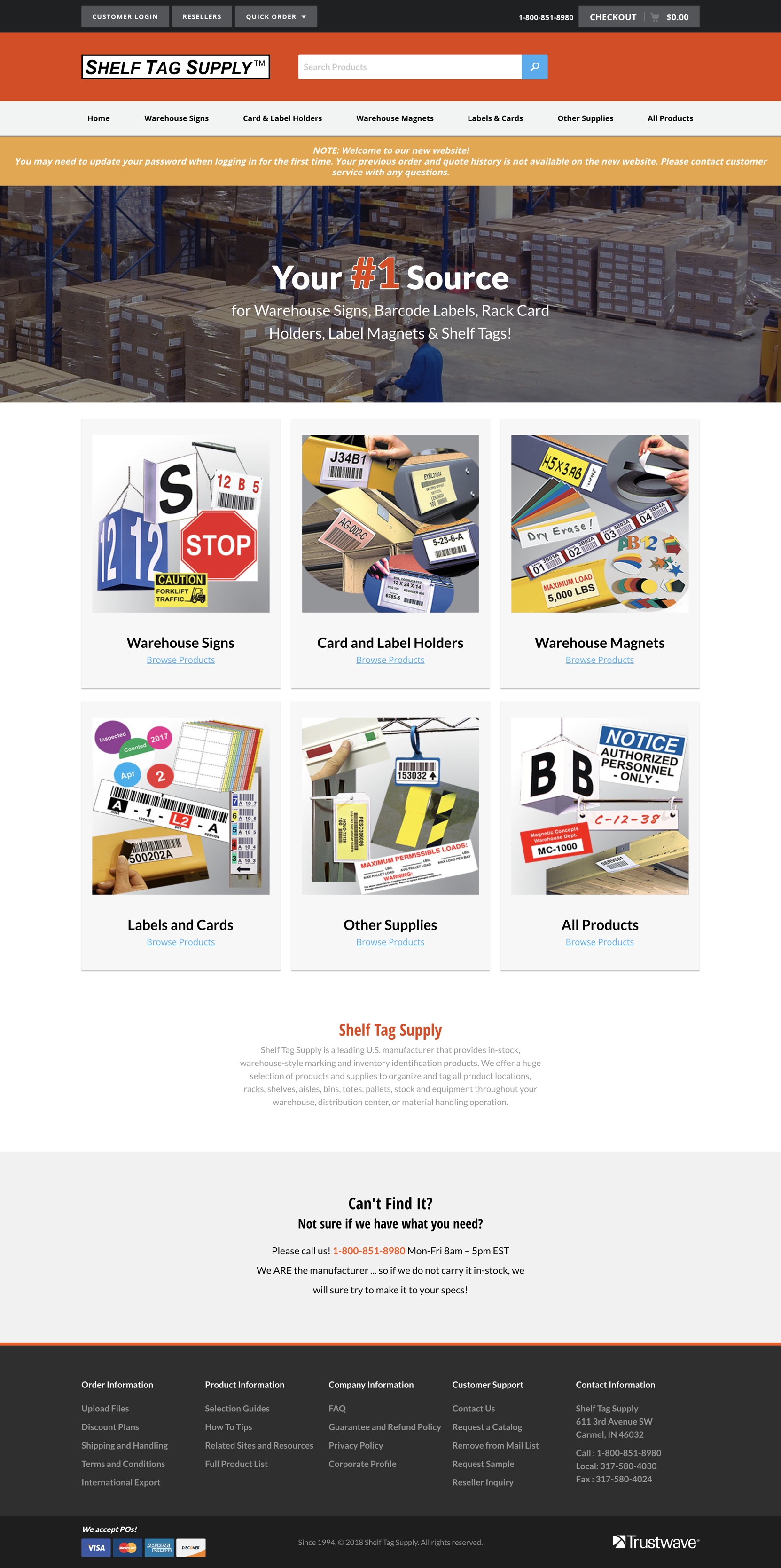 Shelf Tag Supply - Website Design and Development Shelf Tag Supply - Website Design and Development