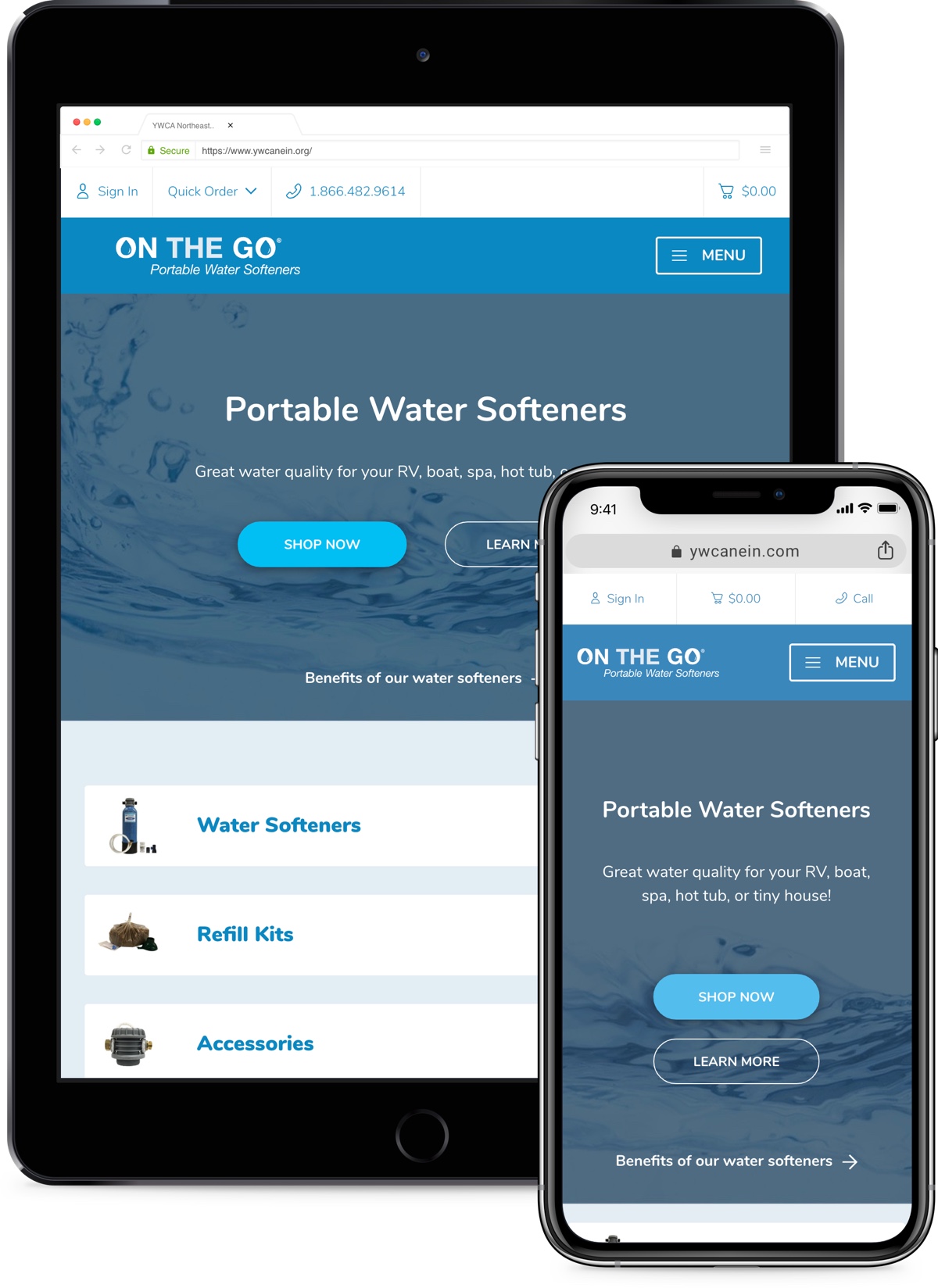 Portable Water Softeners - Responsive
