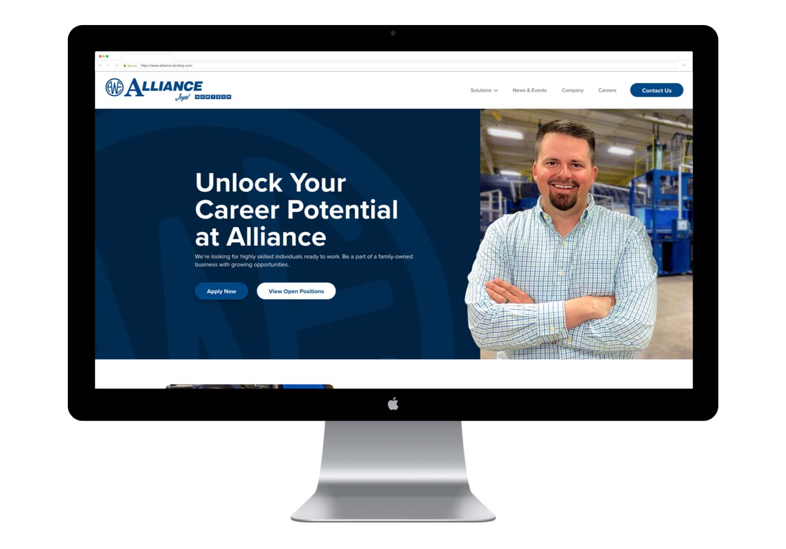 Alliance Winding Equipment - Web Design Alliance Winding Equipment - Web Design