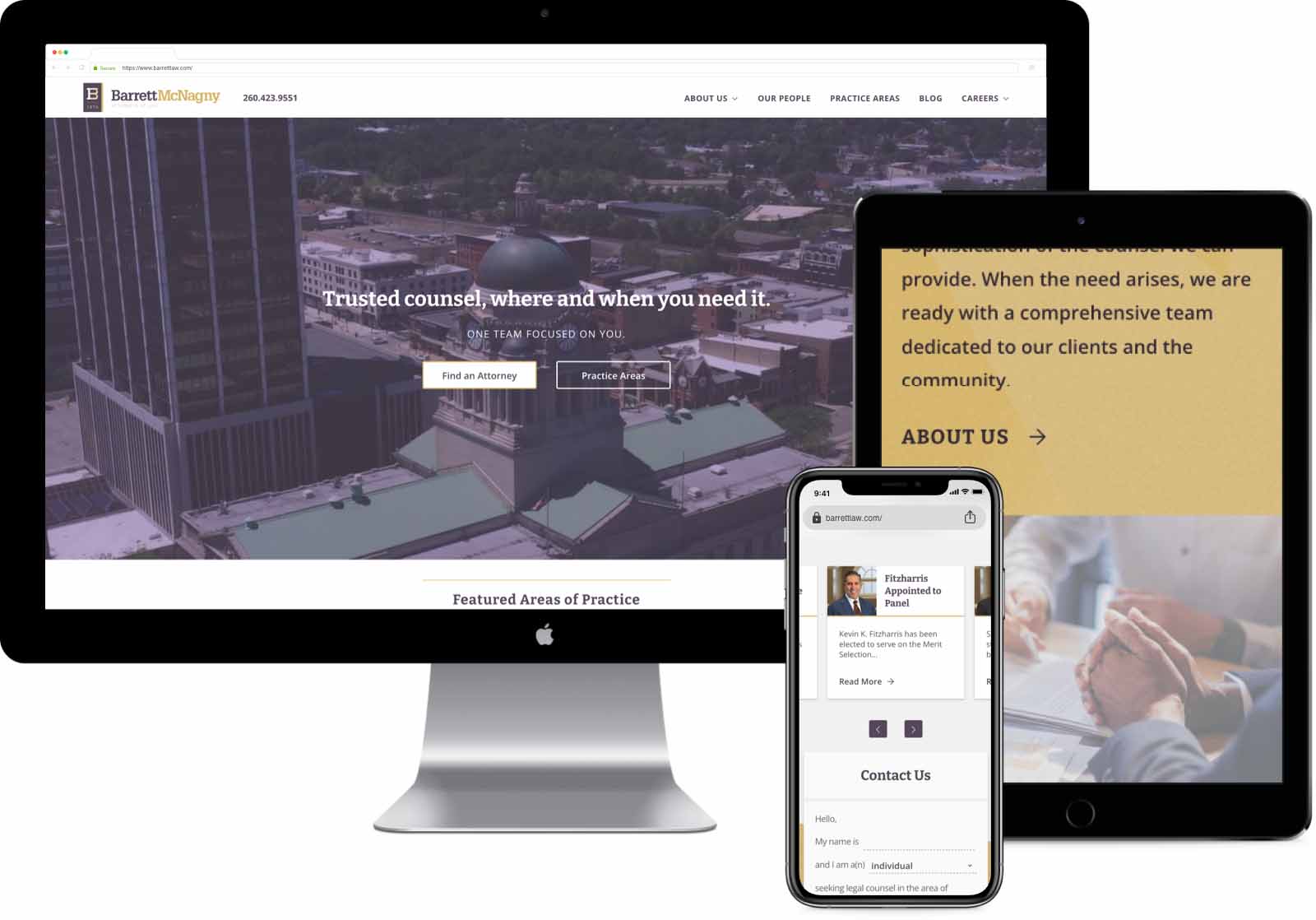 Barrett McNagny - Responsive Website Development Barrett McNagny - Responsive Website Development