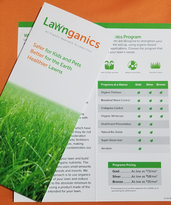 Lawnganics Brochure