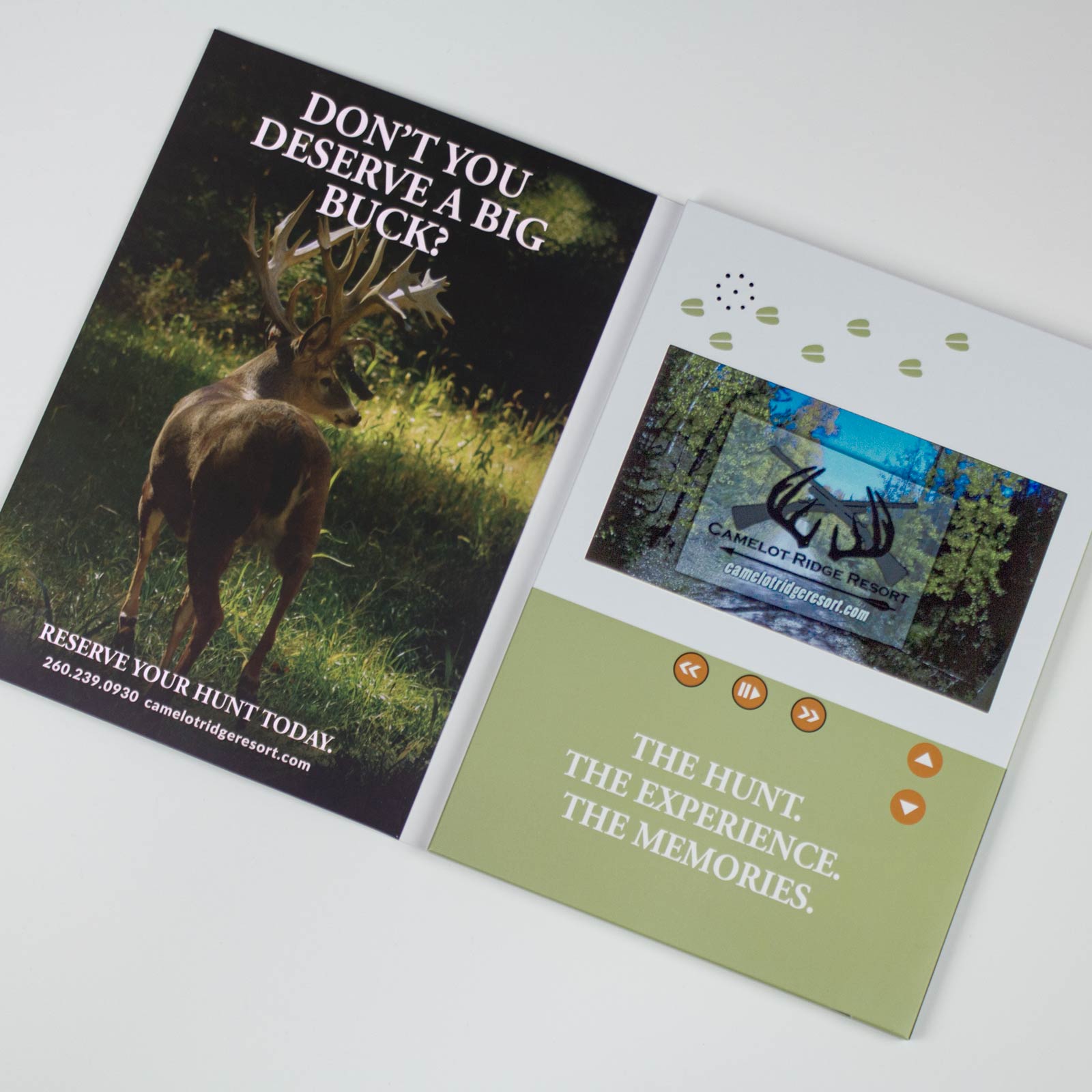 Camelot Ridge Resort - Custom Mailer Camelot Ridge Resort - Custom Mailer