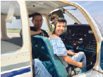 Craig volunteering for Young Eagles Pilot Program