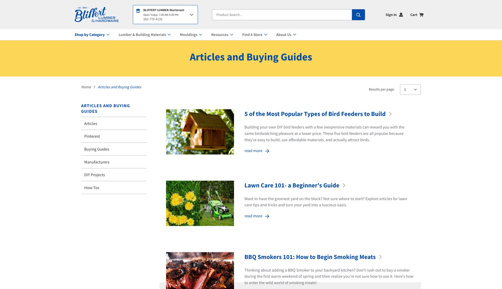 Bliffert Lumber & Hardware - Articles & Buying Guides Bliffert Lumber & Hardware - Articles & Buying Guides