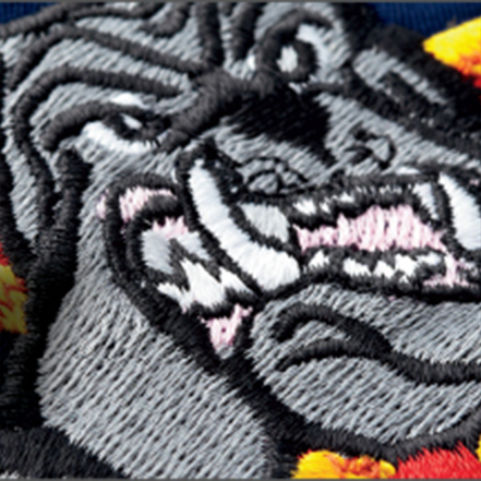 Embroidery example - photo from Trimark Apparel