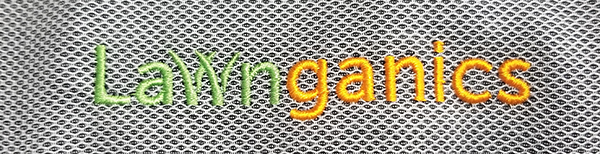 Lawnganics embroidered logo