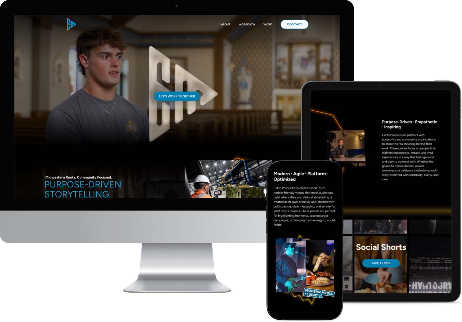 EvMo Productions - Responsive Website Design and Development EvMo Productions - Responsive Website Design and Development