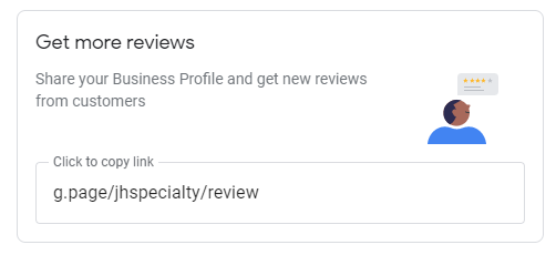 Get more reviews short URL