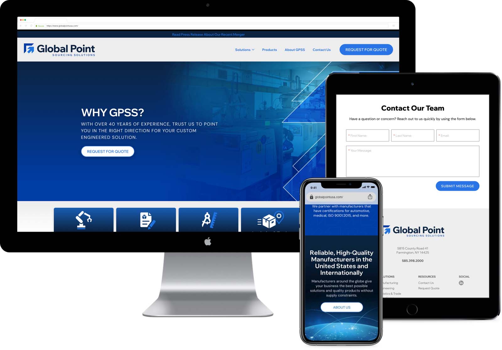 Global Point Sourcing Solutions - Website Global Point Sourcing Solutions - Website