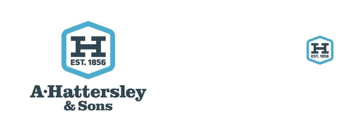 A Hattersley & Sons responsive logo example
