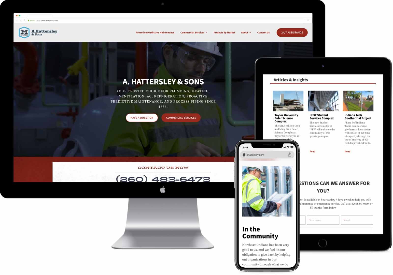 A. Hattersley & Sons - New Website A. Hattersley & Sons - New Website