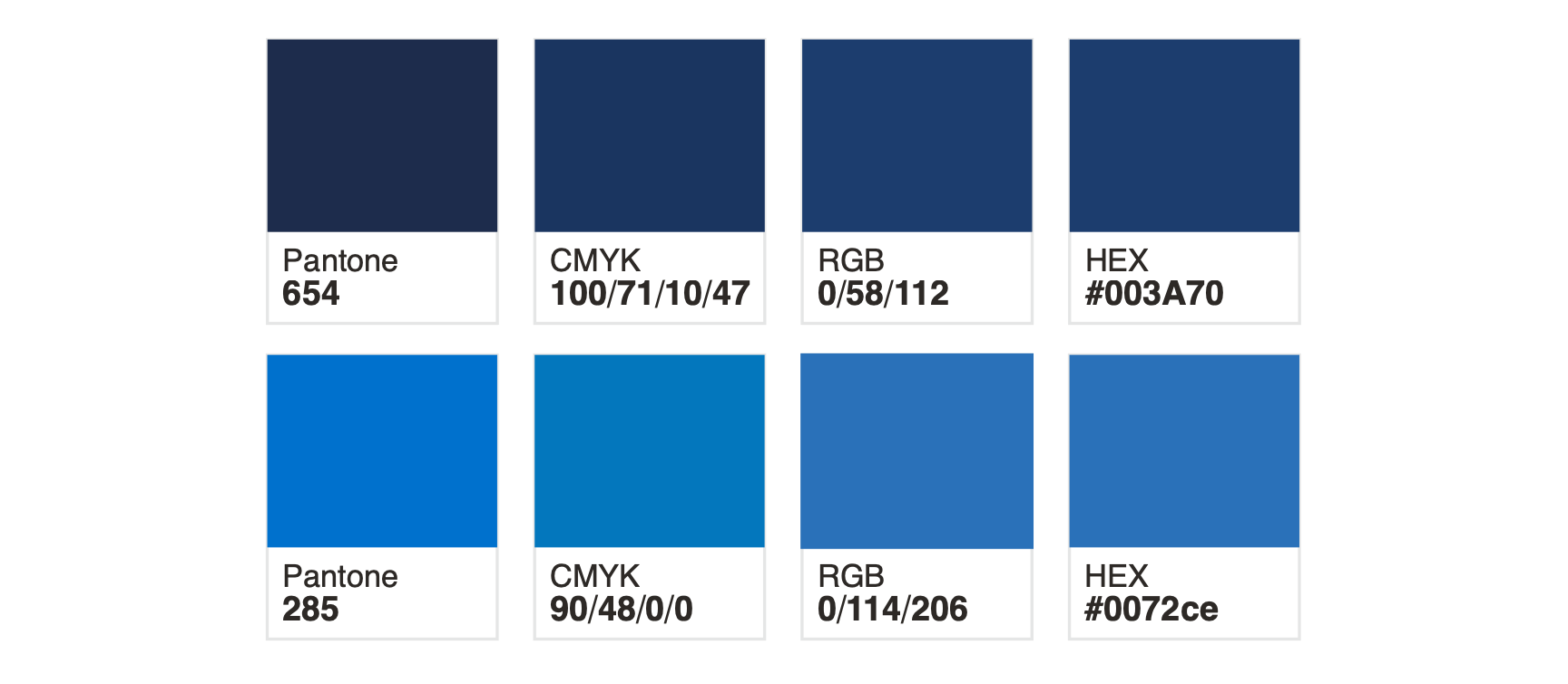 Color style examples