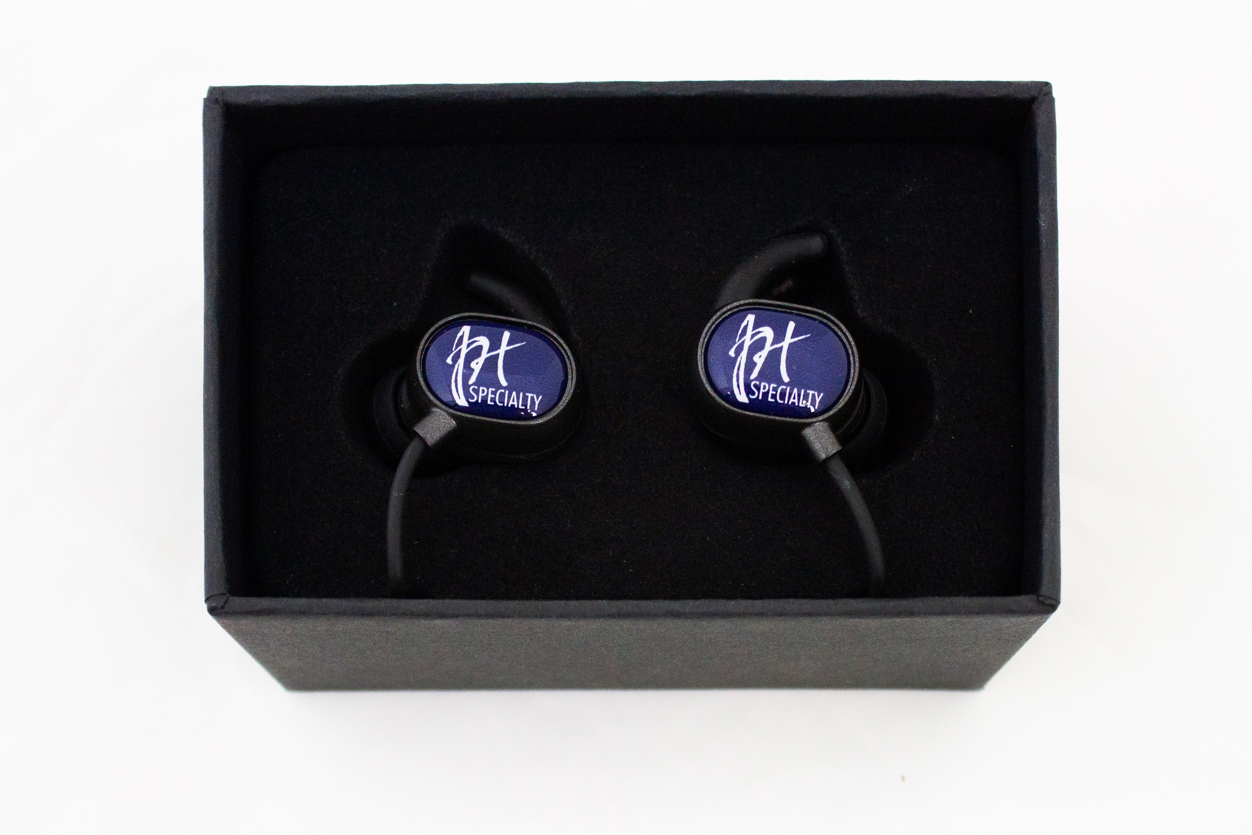 Wire Earbuds With JH Specialty Logo 