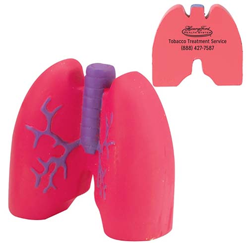 Lung Shaped Stress Reliever