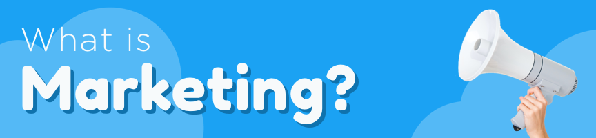 'What is Marketing' Header