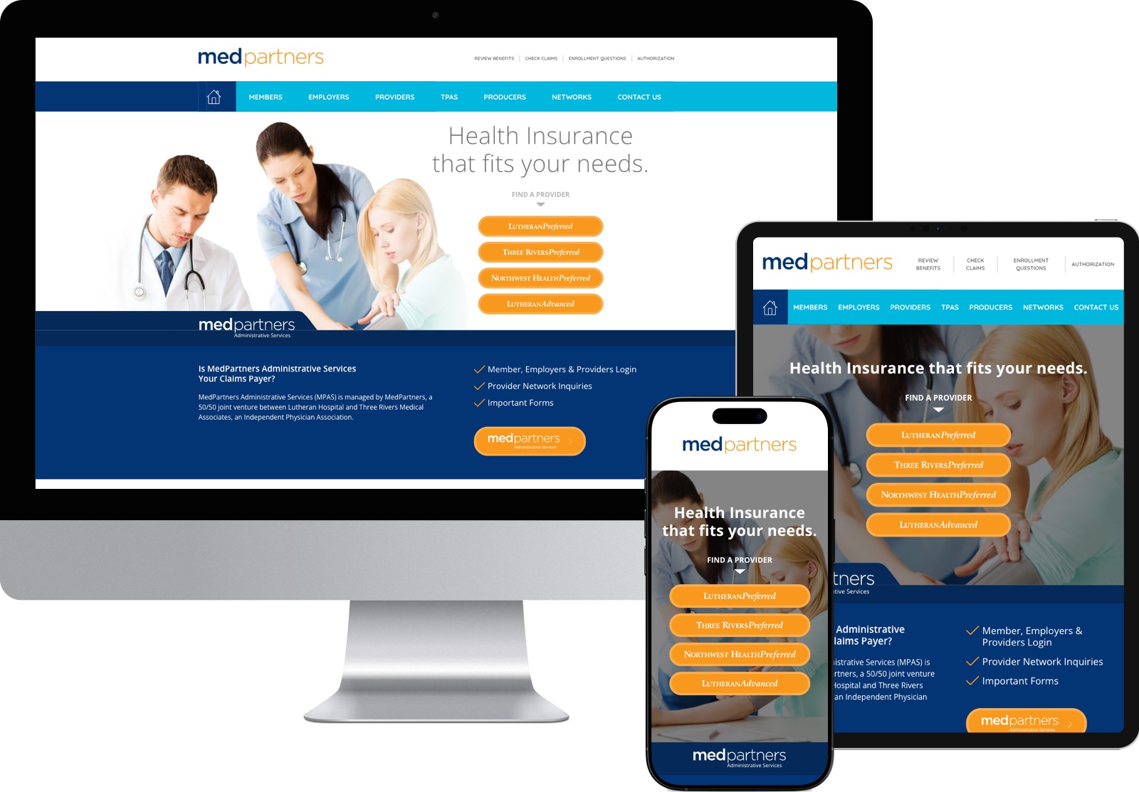 MedPartners Responsive Website Design and Development MedPartners Responsive Website Design and Development