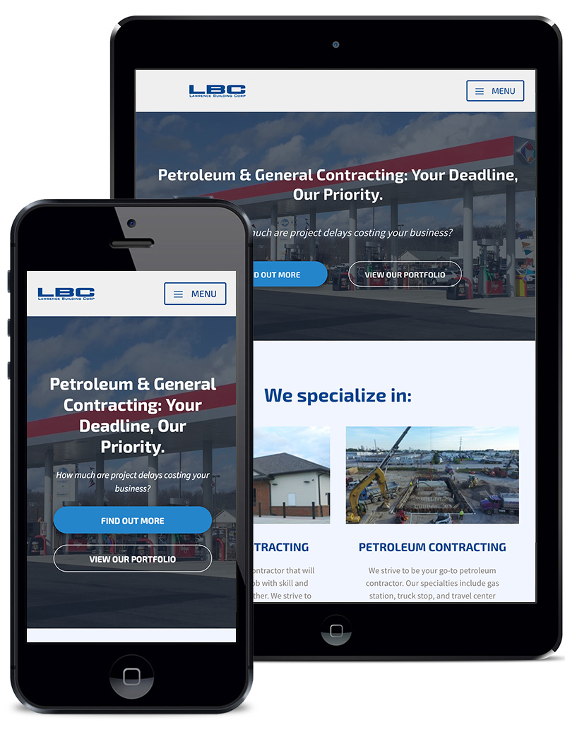 Lawrence Building Corp - Responsive Device Compatibility Lawrence Building Corp - Responsive Device Compatibility