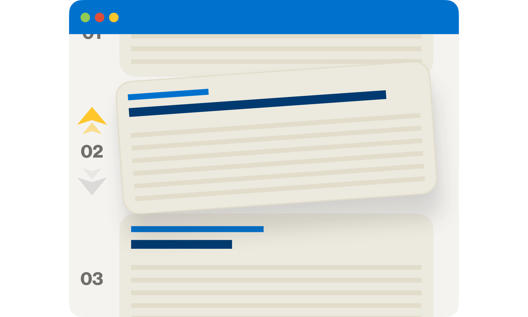 Page rankings graphic