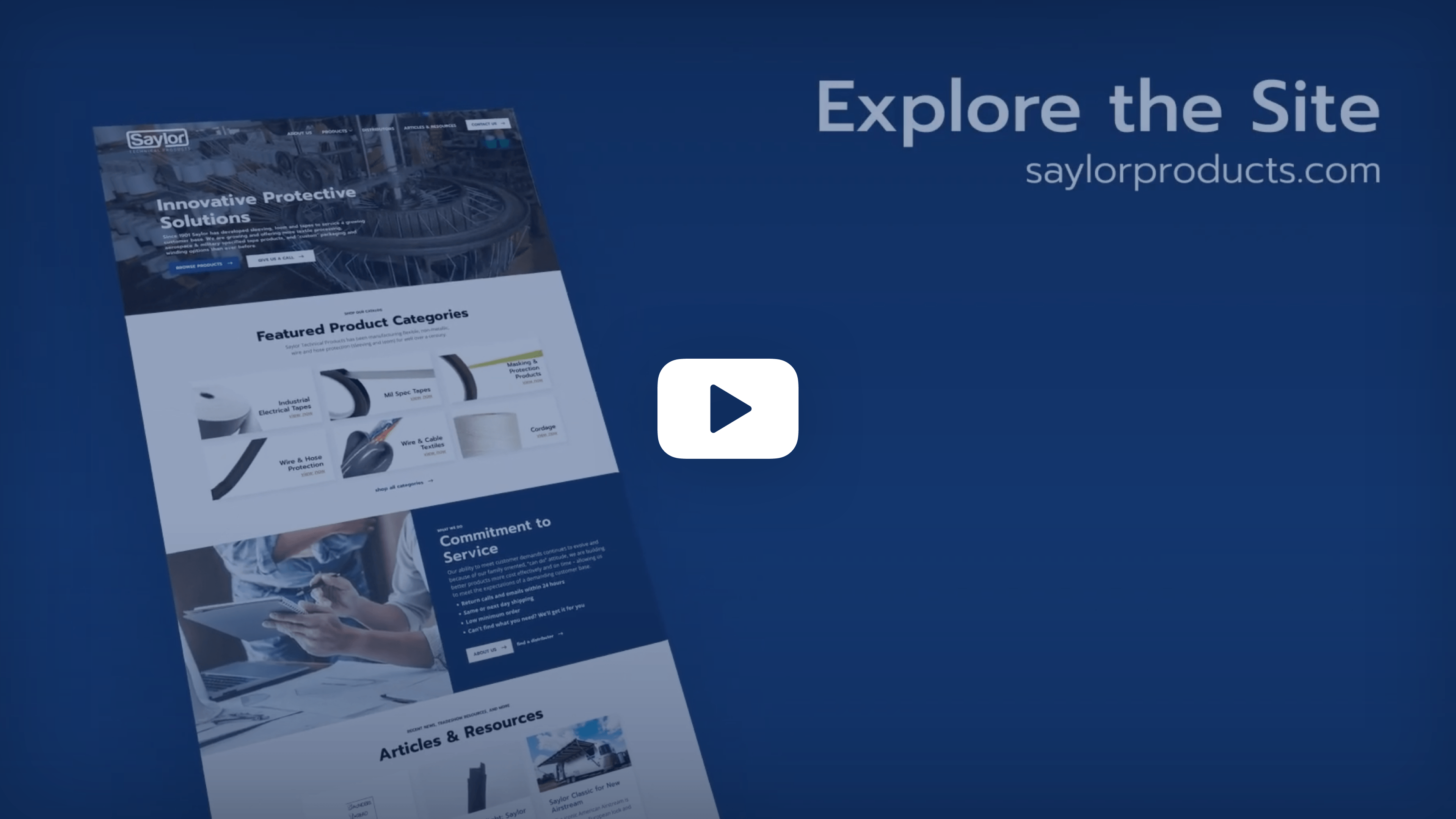 Saylor — Site Launch Video Saylor — Site Launch Video
