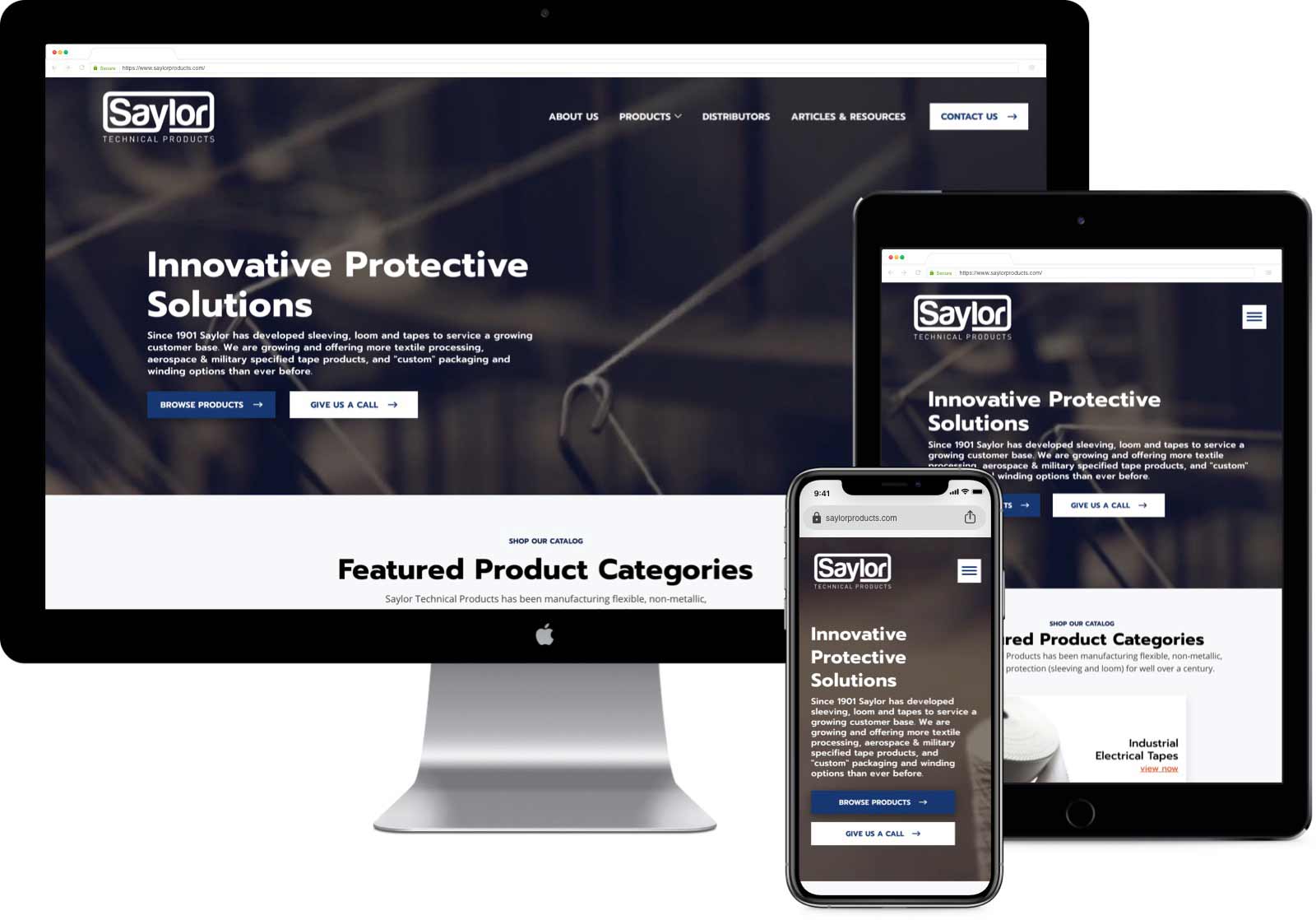 Saylor - Responsive Mobile Device Compatibility Saylor - Responsive Mobile Device Compatibility