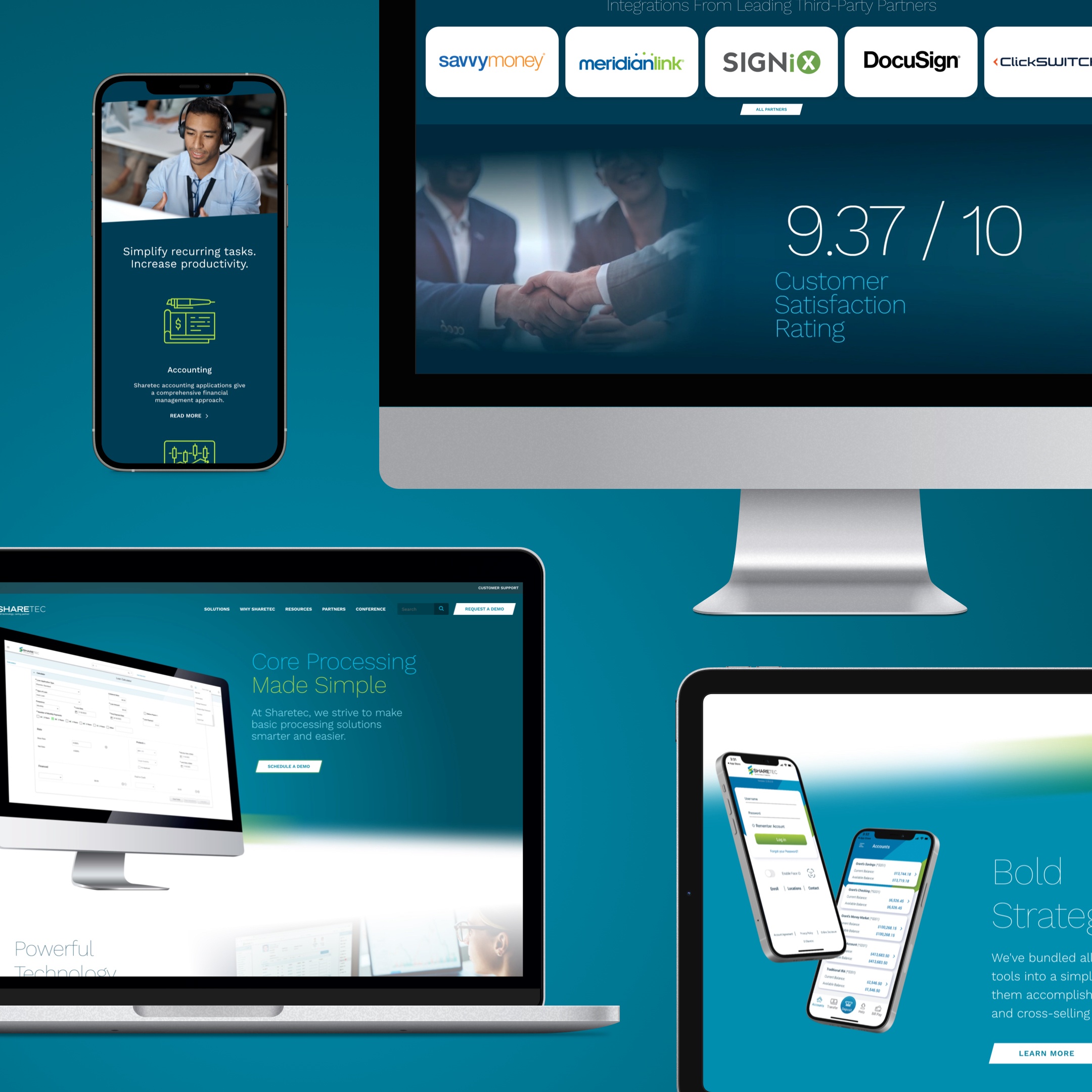 Sharetec Website On Multiple Devices