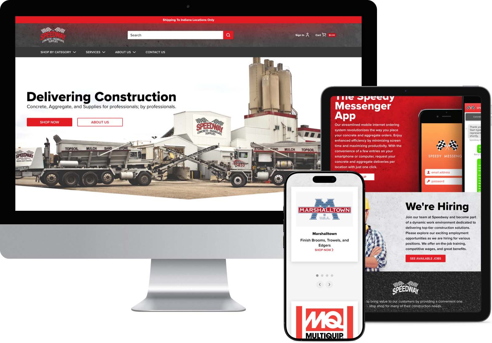 Speedway CP - Responsive Tablet and Mobile Device Compatibility Speedway CP - Responsive Tablet and Mobile Device Compatibility