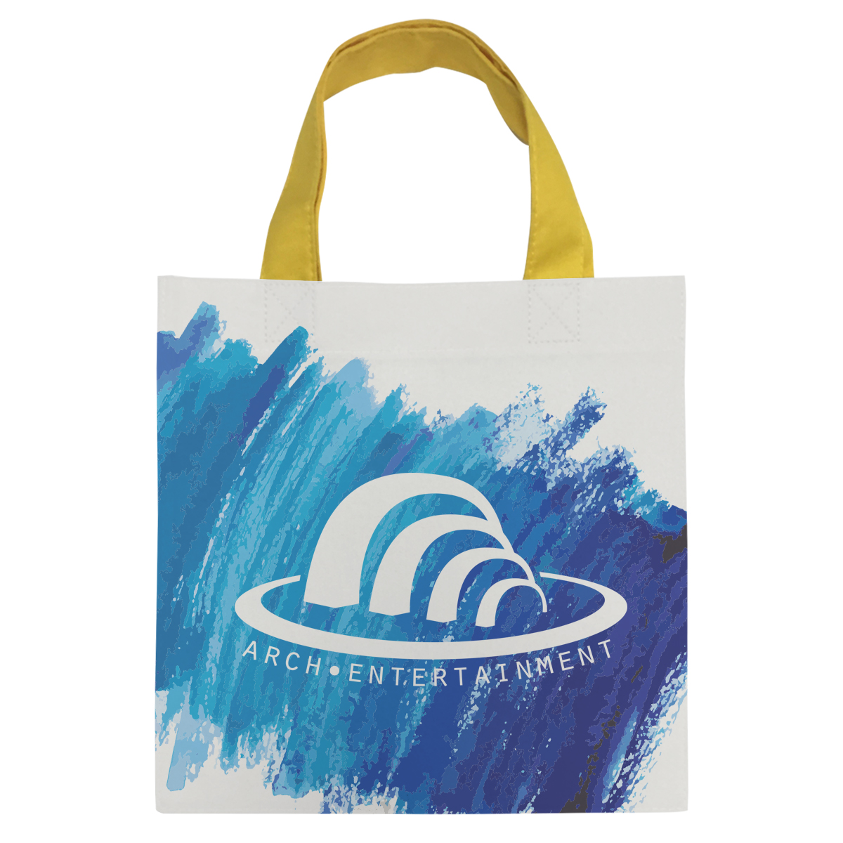 Tote bag with company logo