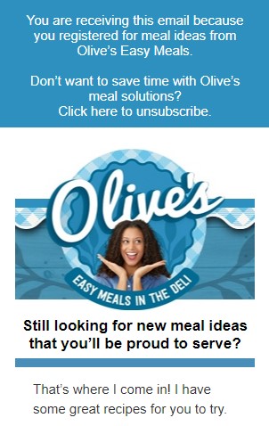 Example of clear opt out option