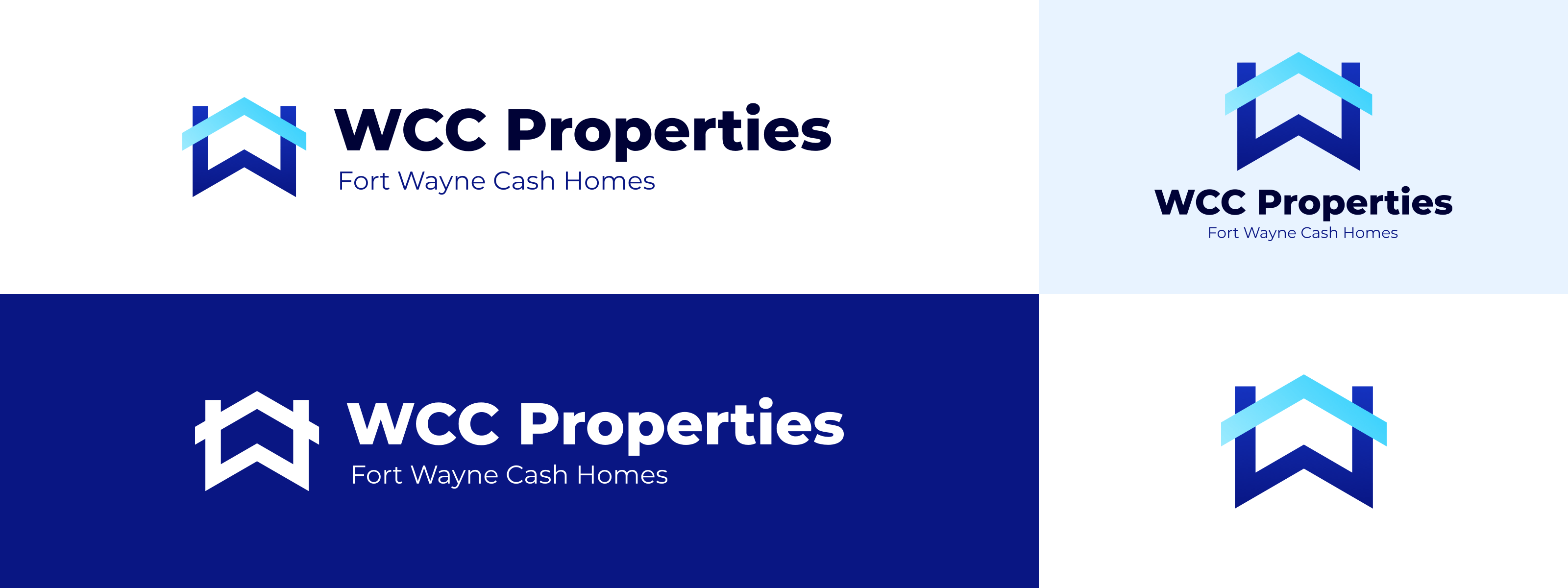 WCC Properties - Logo Design WCC Properties - Logo Design